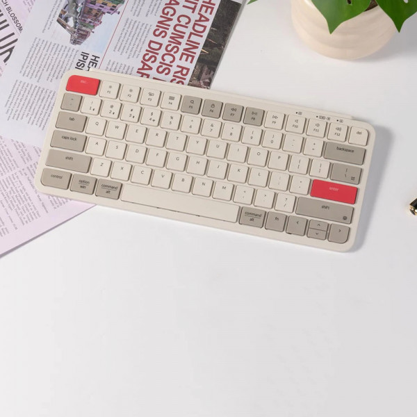 Keychron B1 Pro Ultra-Slim Wireless Retro Red